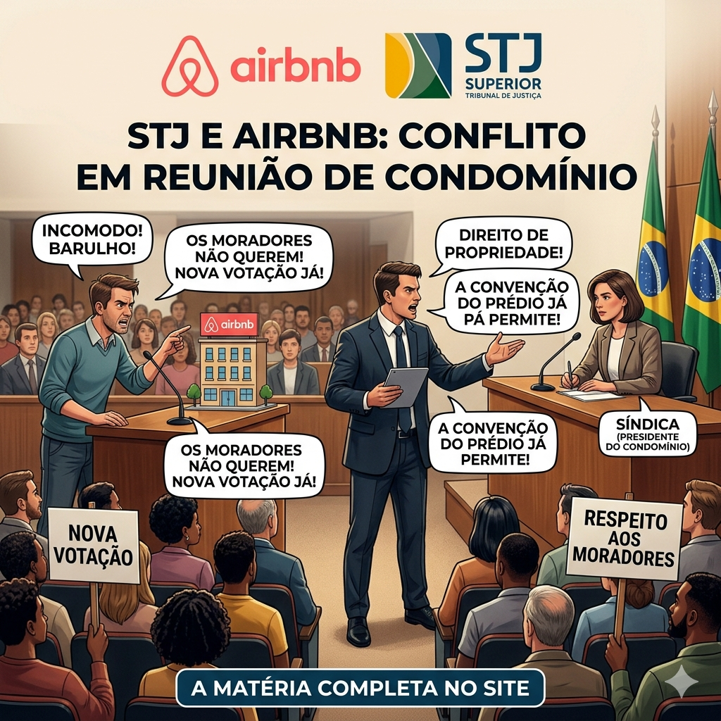 Oferta de imóvel em plataformas como Airbnb.