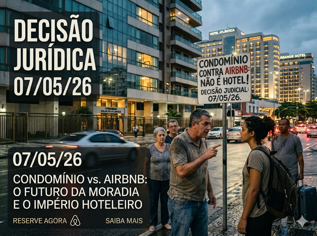 STJ, Airbnb e condomínios residenciais: